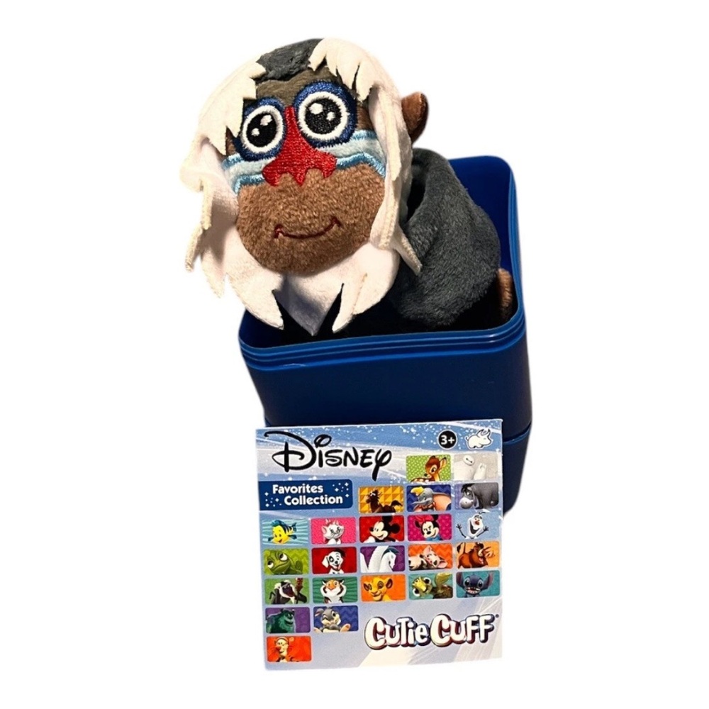 Disney Cutie Cuff Rafiki Lion King Slap Band Steering Wheel Mouse Ear Holder NEW